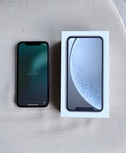 Iphone white 128gb - xr, apple